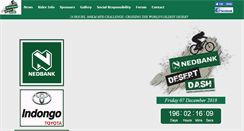 Desktop Screenshot of desertdashnamibia.com